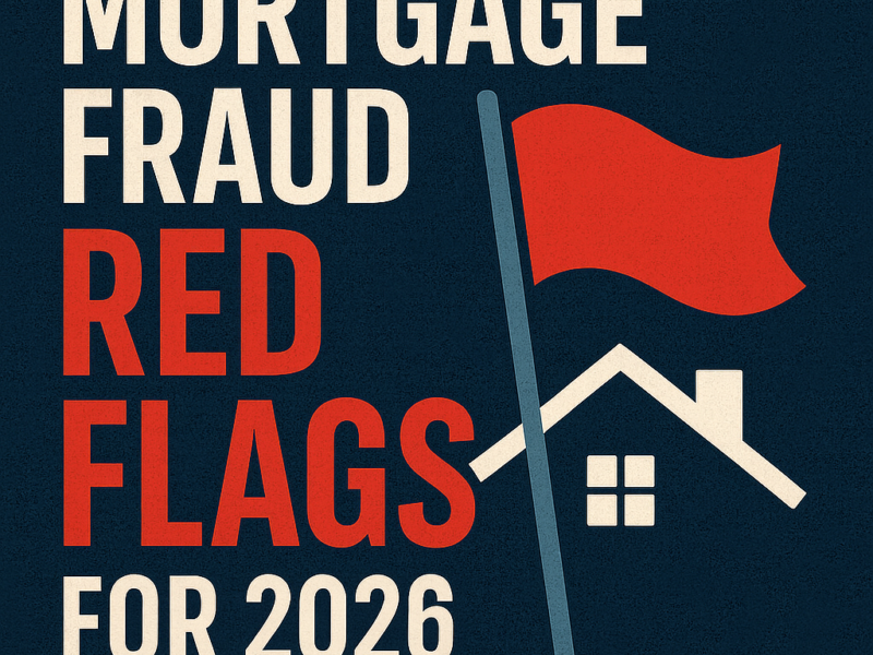 Mortgage Fraud Red Flags for 2026